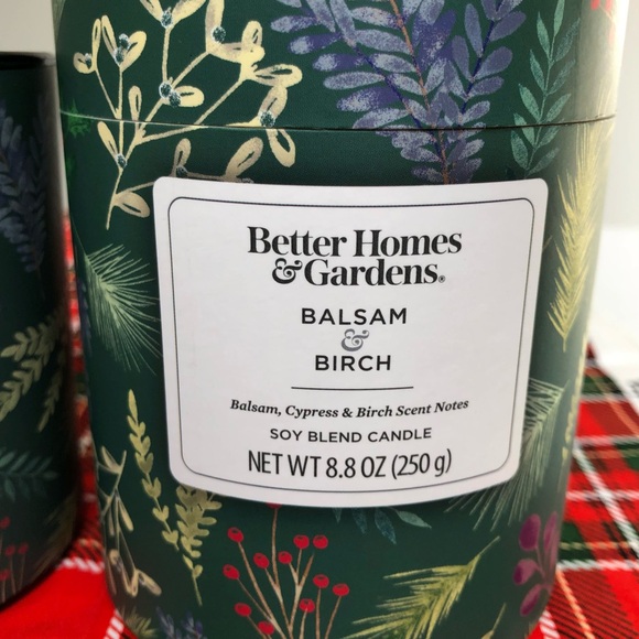 NEW Better Homes and Gardens Winter Balsam & Birch Soy Candle - Picture 2 of 7